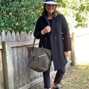 J.Crew Daphne Boiled Wool Topcoat